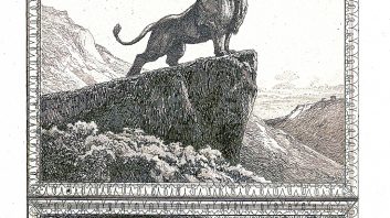 Le Lion et le Chasseur La Fontaine. Fables et images Institut