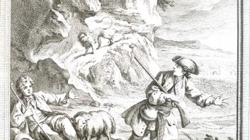 Le Lion et le Chasseur La Fontaine. Fables et images Institut